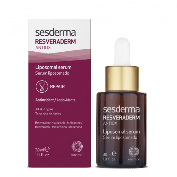 Resveraderm antiox serum liposomado